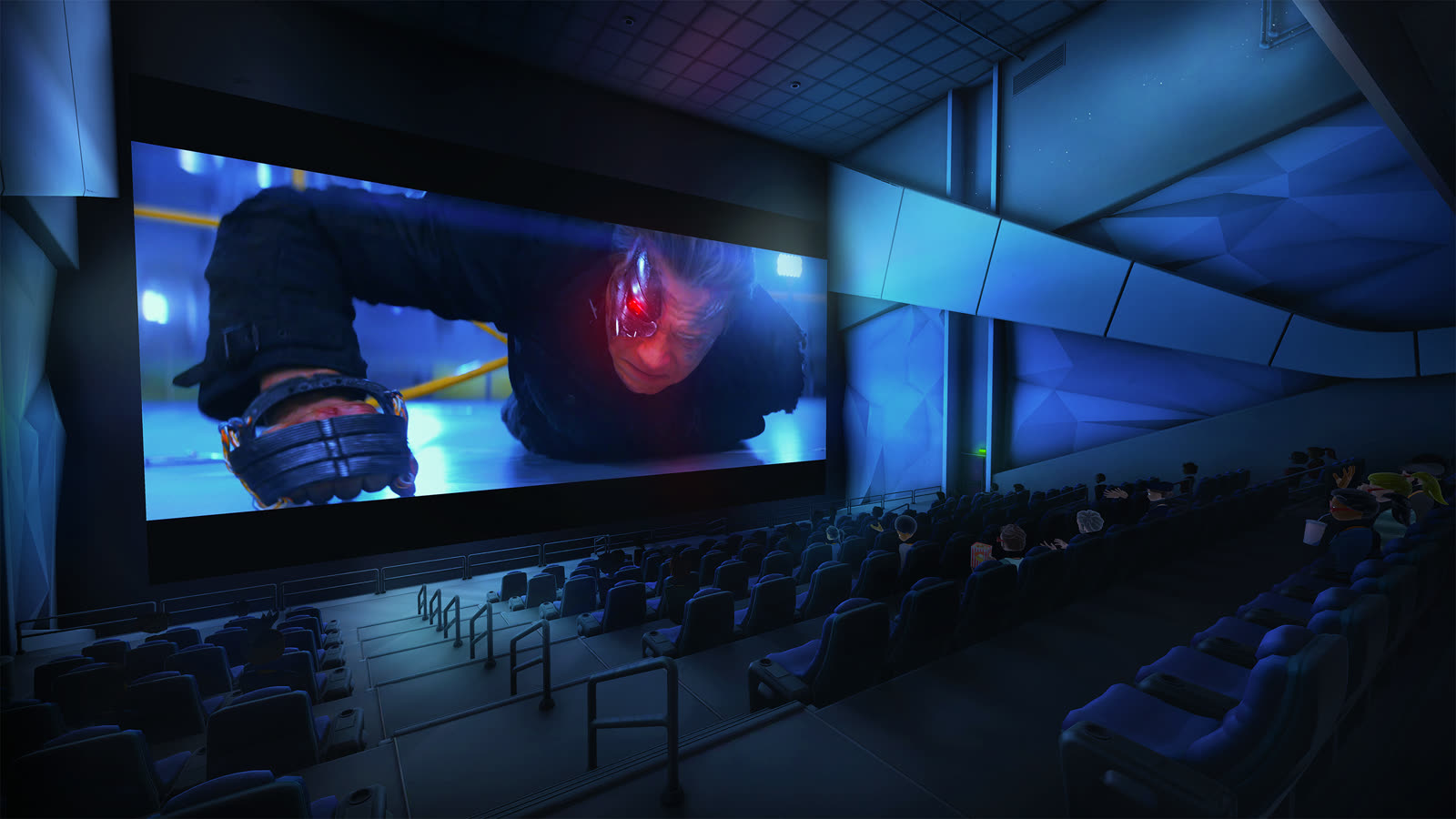 Bigscreen virtual cinema theater